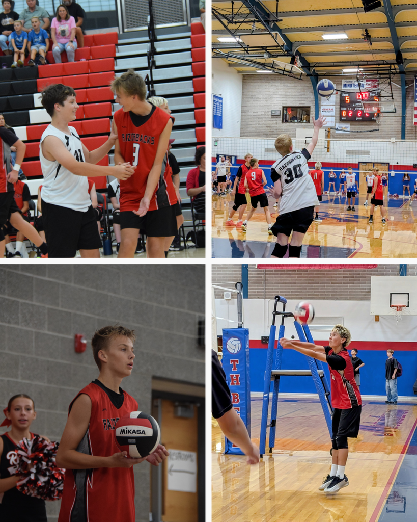 photographs of Roy Jr High boys volleyball team season