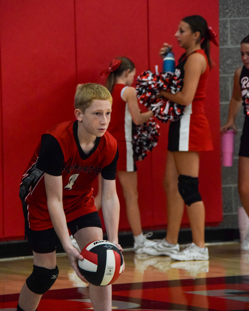 photographs of Roy Jr High boys volleyball team season