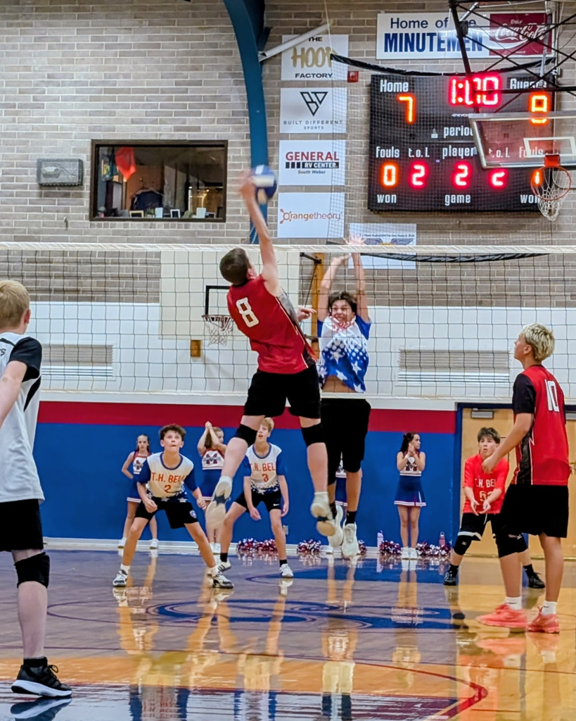 photographs of Roy Jr High boys volleyball team season