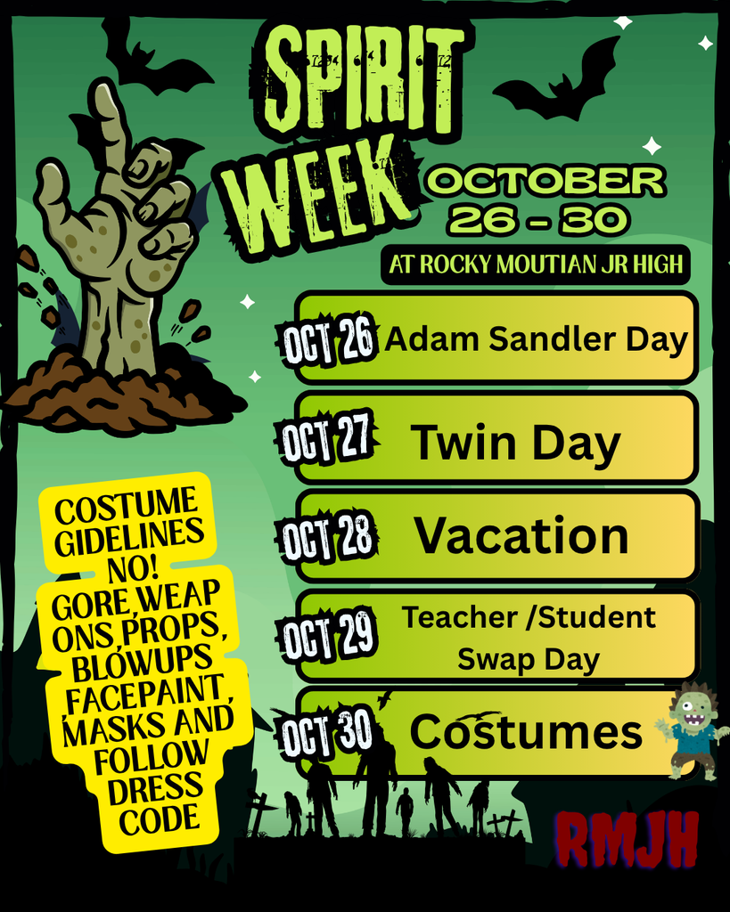 ZOMBIE HAND WITH TEXT