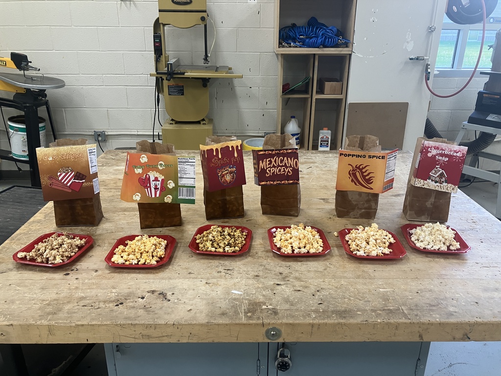In the FCS unit of CCA, students tried their hand at designing a new seasoning for a snack company, followed by learning about batch sizing and sampling products and what it takes to create an amazing packaging.