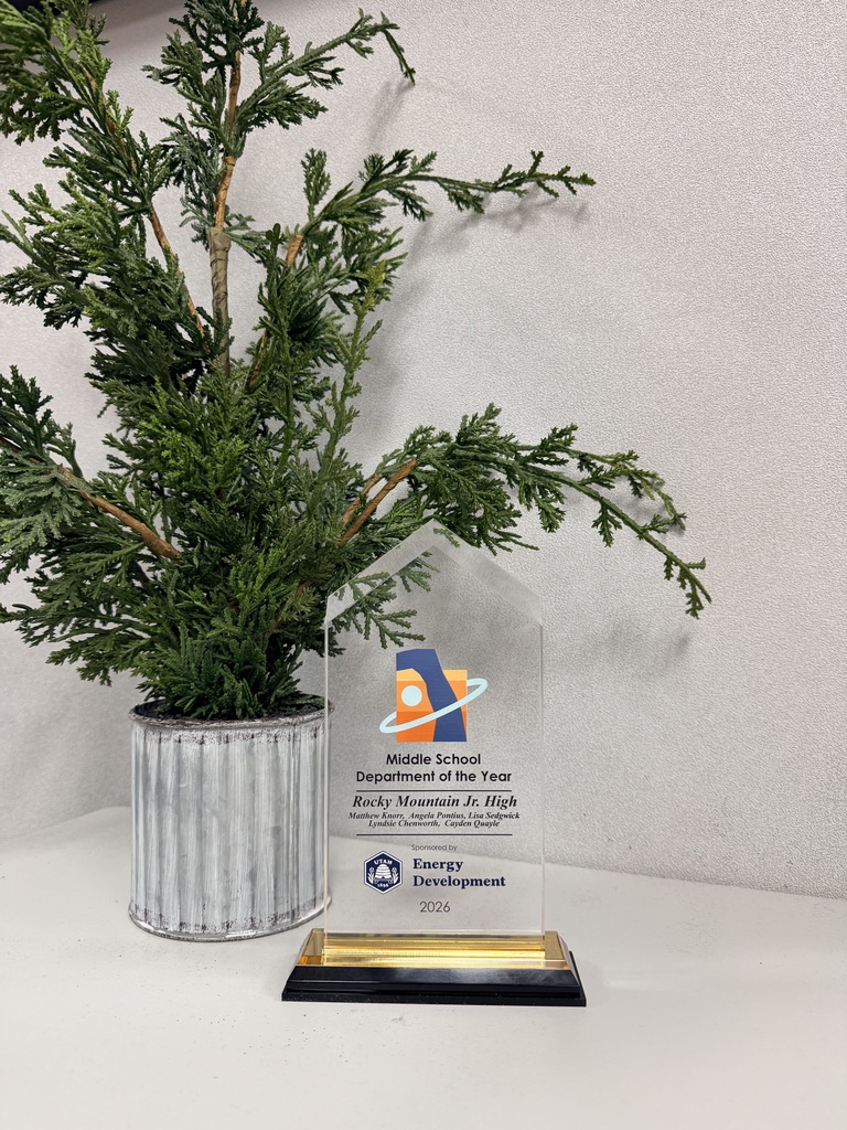 picture of a plant with an award