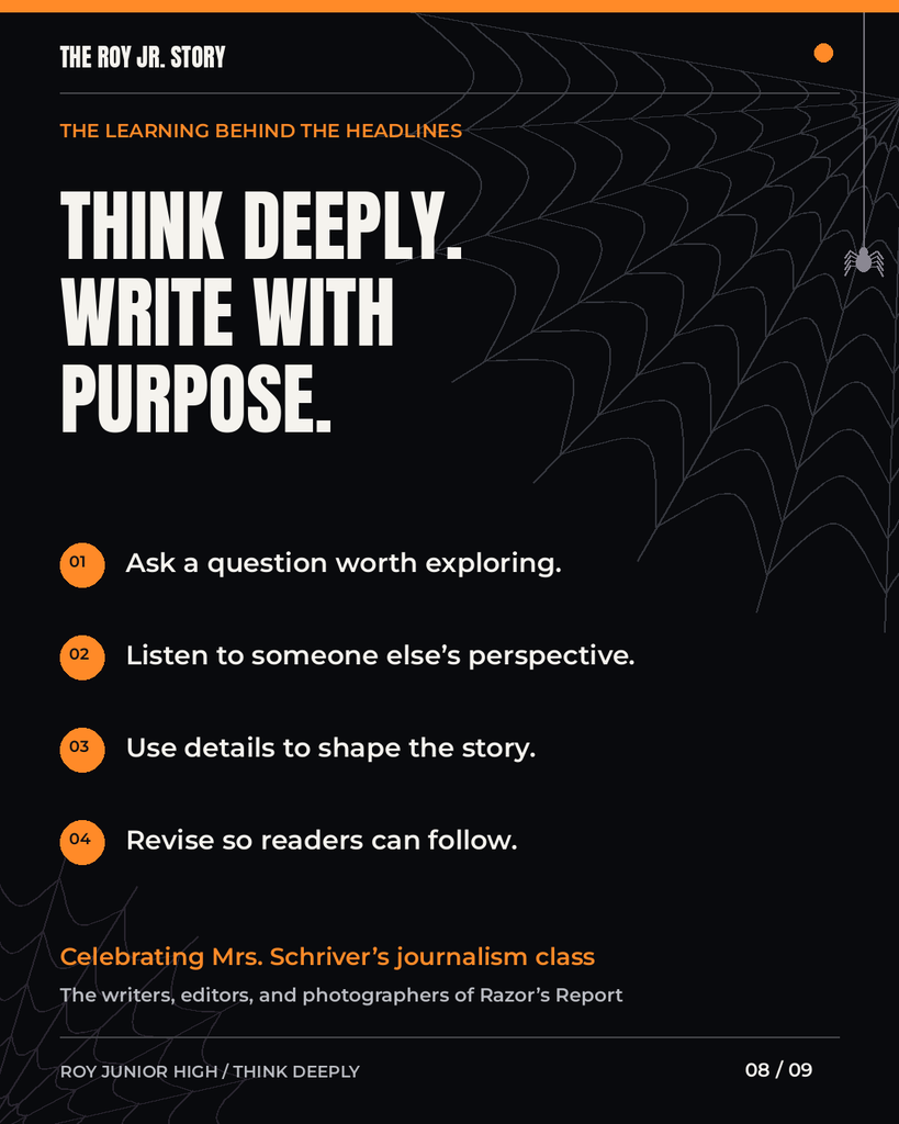 Think Deeply. Write with Purpose.