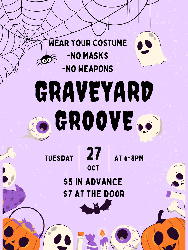 halloween dance poster