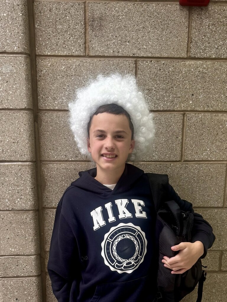 girl with crazy hair