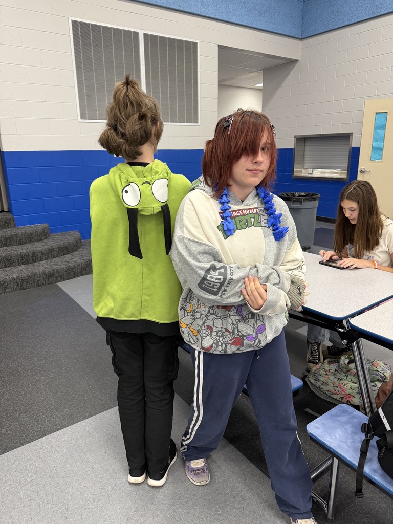 three kids at lunch