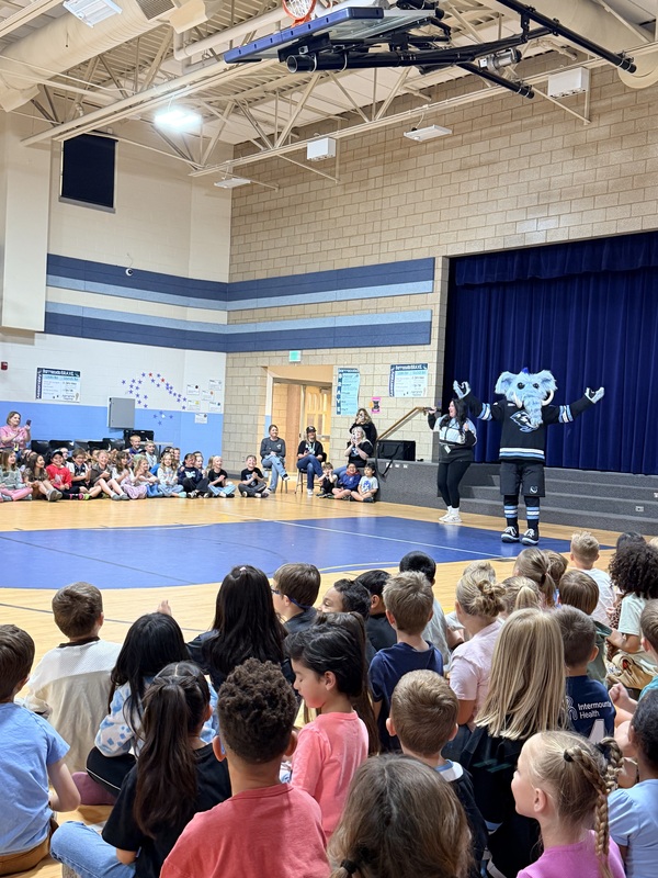 Action shot of Burch Creek Barracudas participating in the Tusky Takeover Field Day Event!