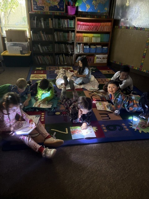 Flashlight reading