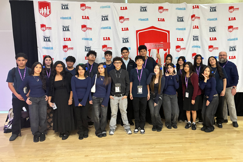 Photographs of Roy Jr Latinos in Action at the LIA Conference