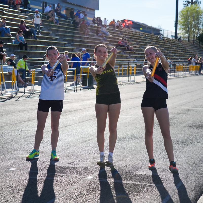 City county track athletes