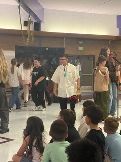 Pictures from the choir performance and Art Opera on Monday, April 20, 2026