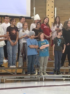 Pictures from the choir performance and Art Opera on Monday, April 20, 2026