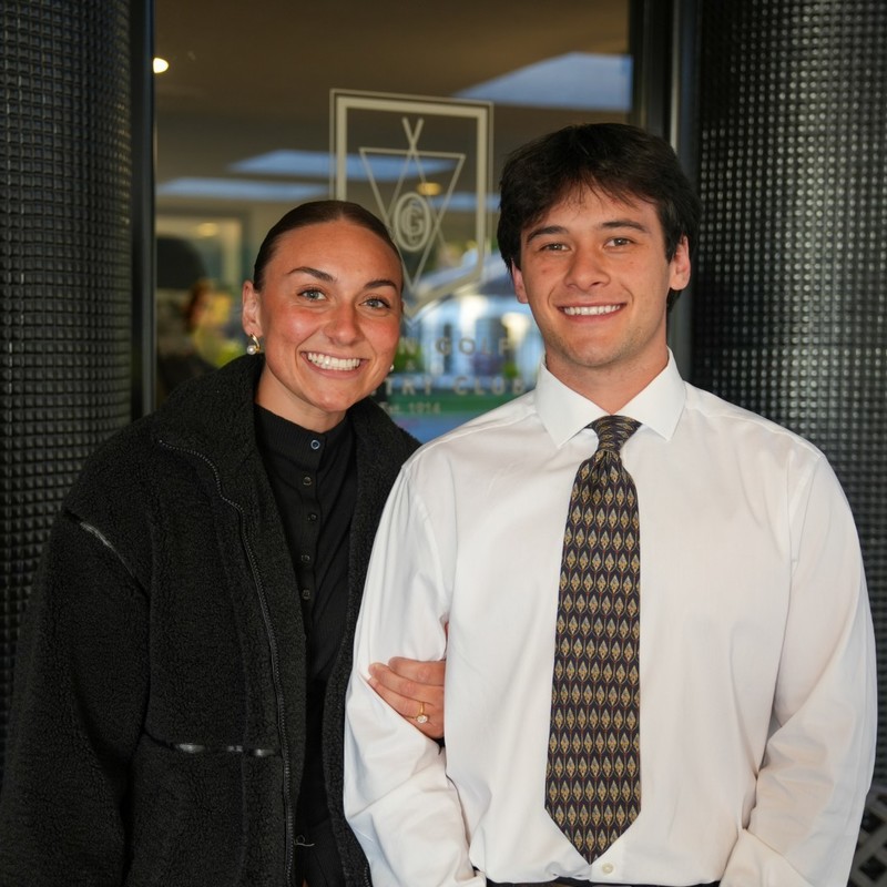 Award nominee couple