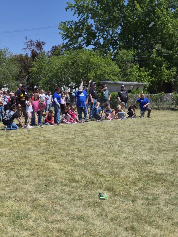 Getting ready to launch rockets