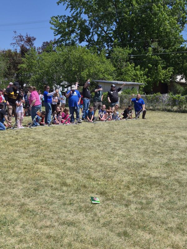 Getting ready to launch rockets