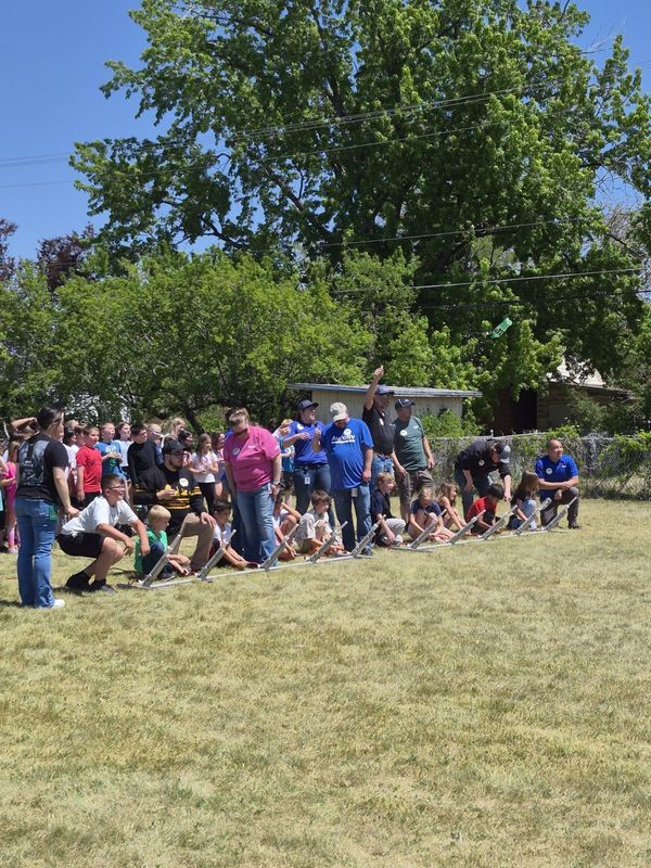 Getting ready to launch rockets
