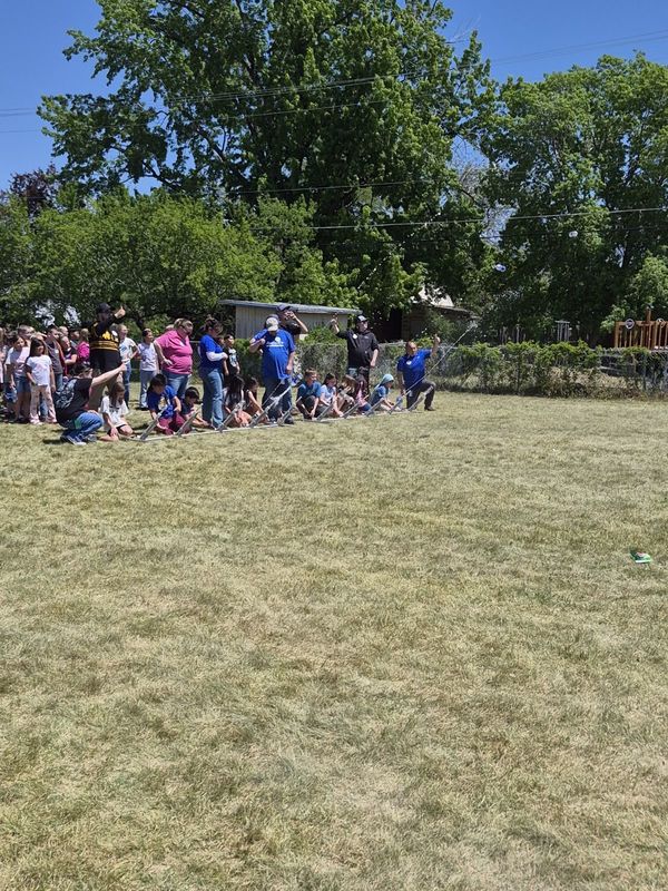 Getting ready to launch rockets