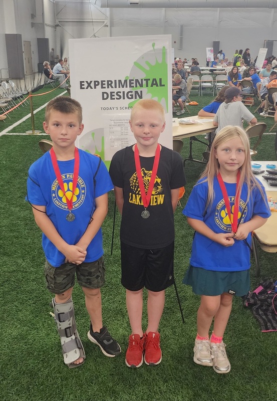 Students at the STEM Olympiad