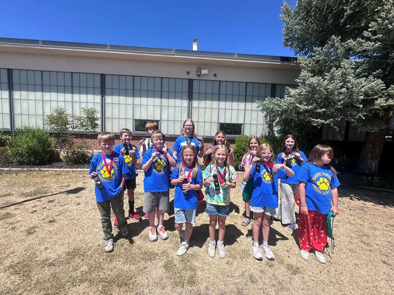 Students at the STEM Olympiad