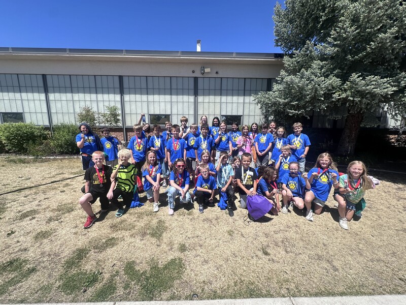 Students at the STEM Olympiad