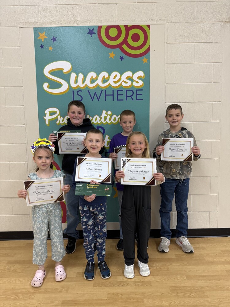 Students of the month