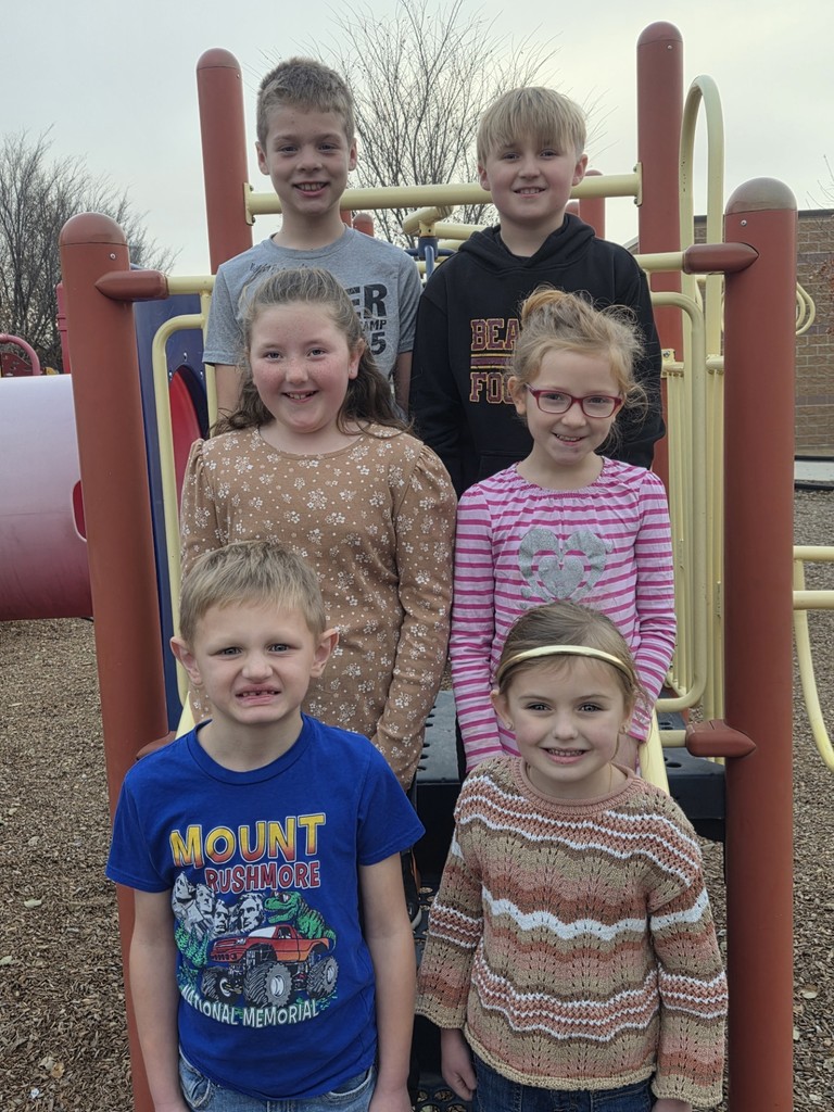 Elementary Students of the Month for November