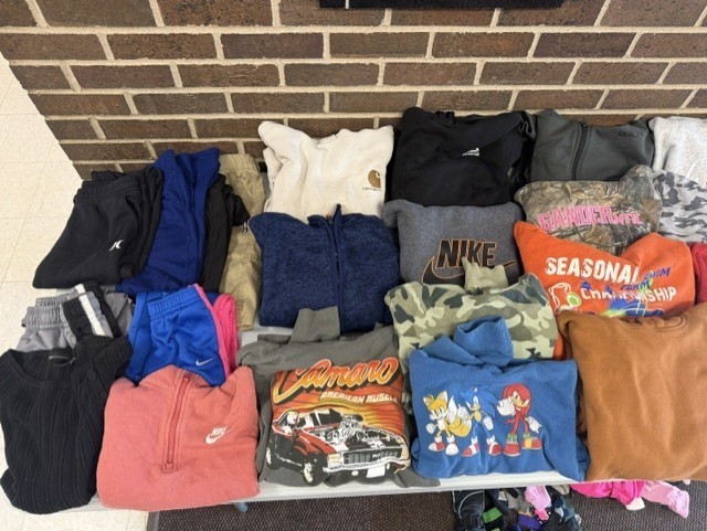 lost and found clothes