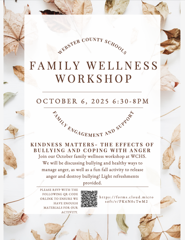 Family Wellness Workshop Flyer
