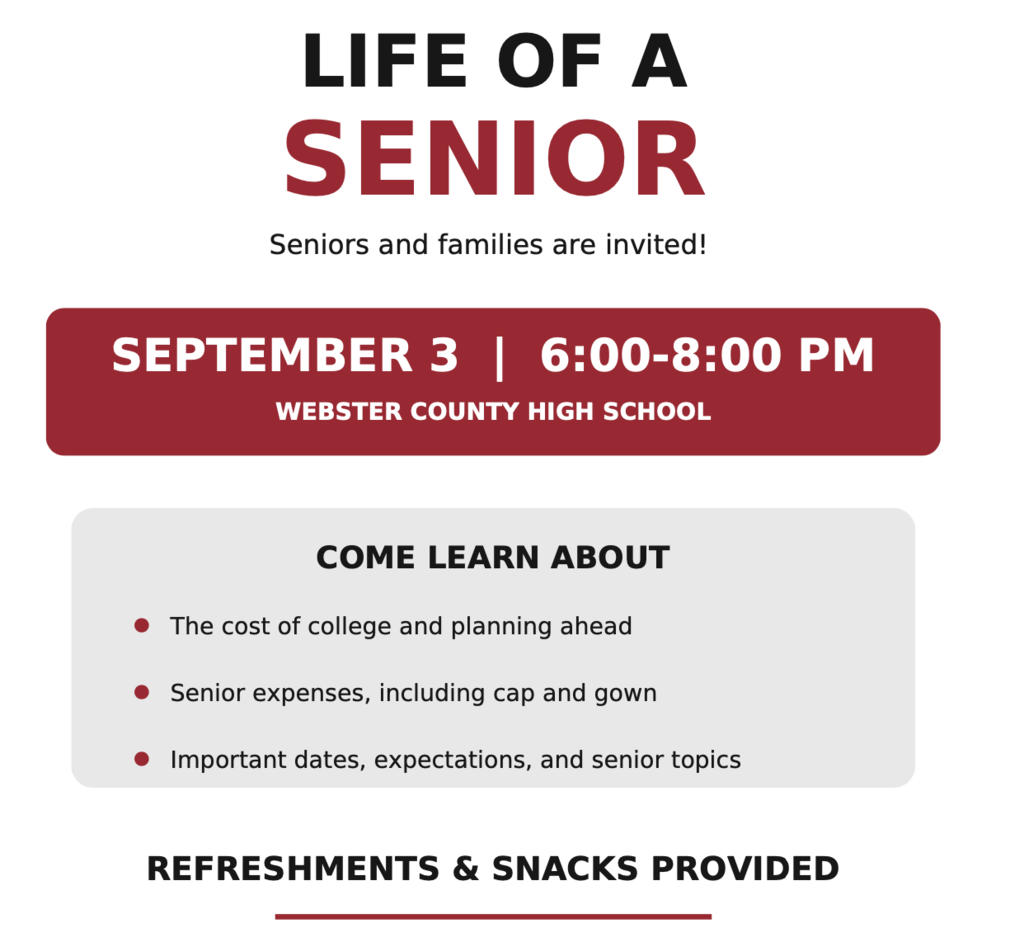 Life of a Senior Event