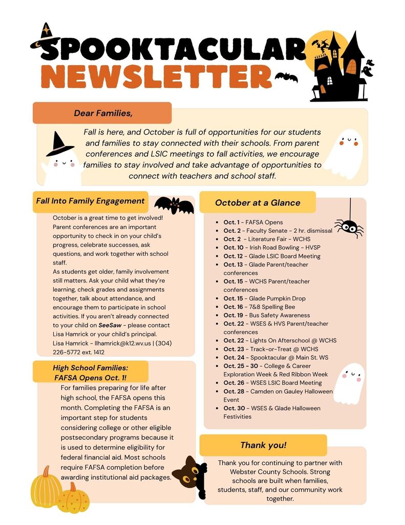 oct. newsletter