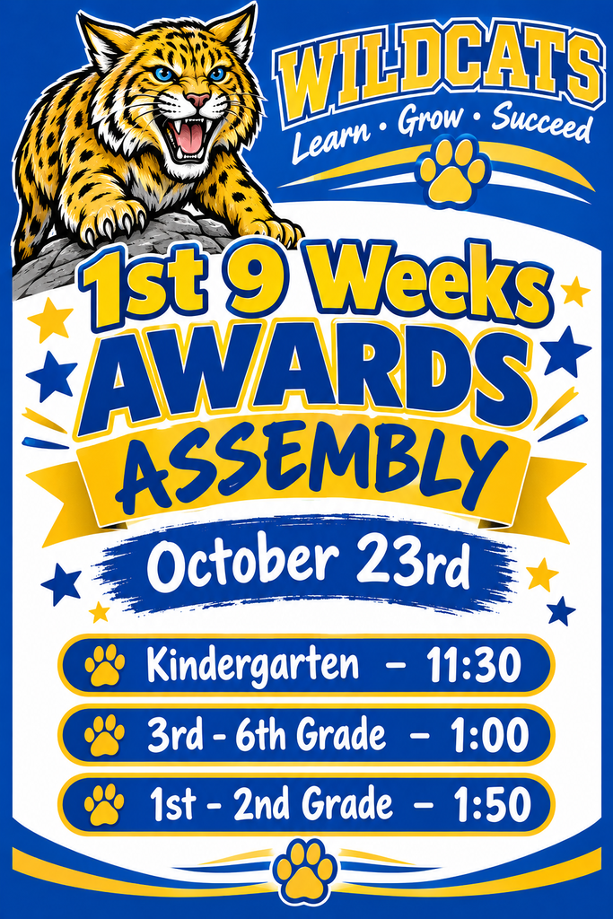 1st 9 weeks awards 