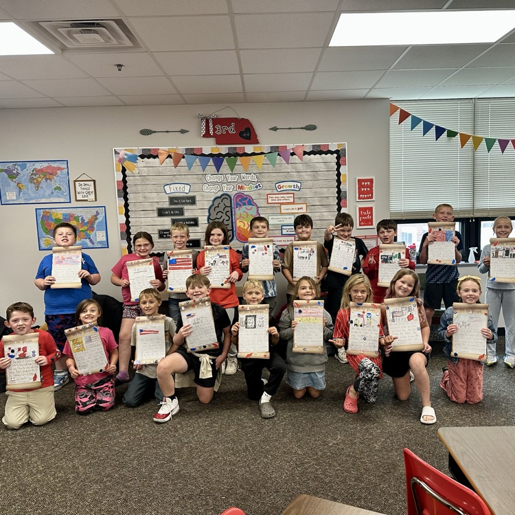 Third Grade learns about Constitution Day