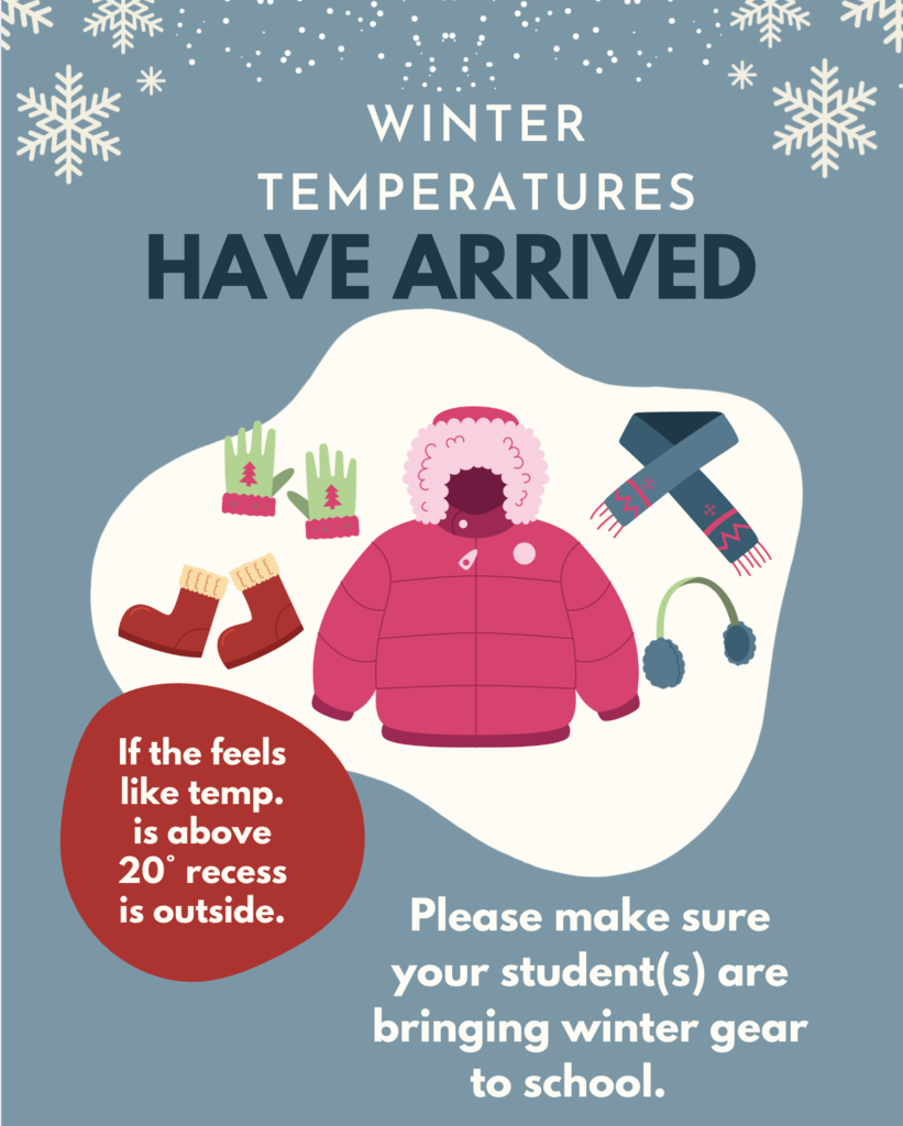 winter temp have arrived