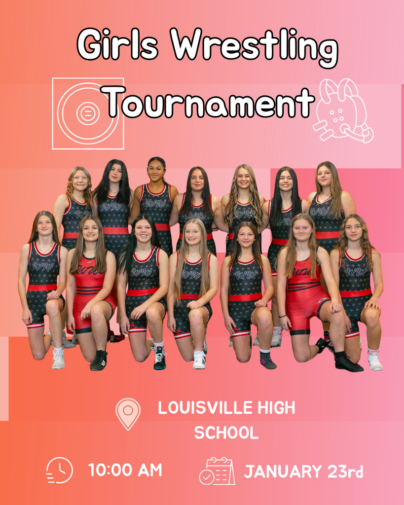 Girls Wrestling at Louisville on January 23, 2026. 