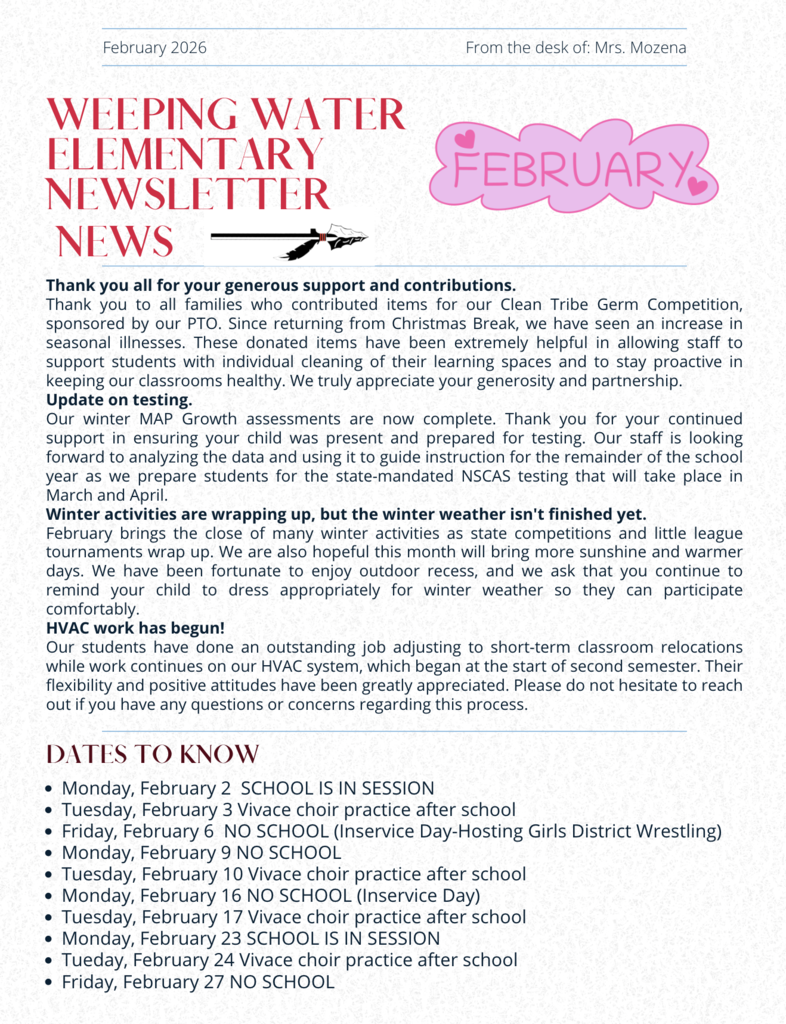 February news elem.