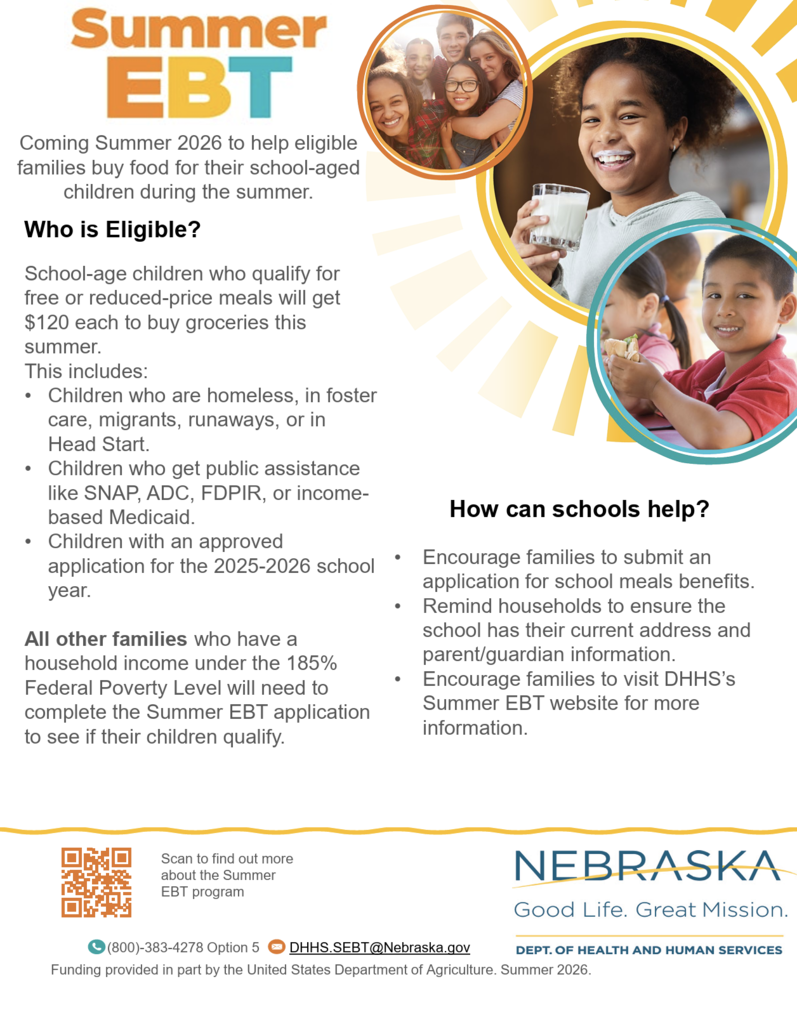 Summer ebt info