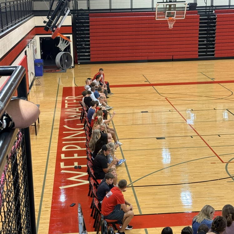 students playing a game 