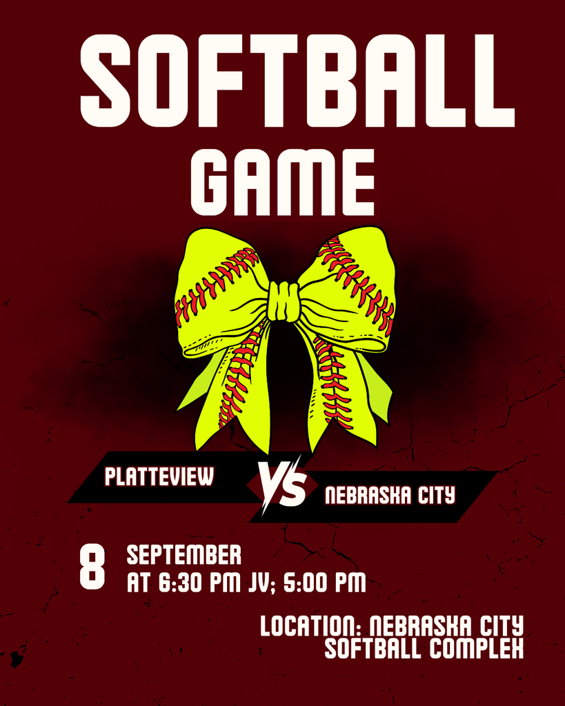 Weeping Water softball travels to NE City for a game at 5:00 p.m. on Tuesday, September 8.