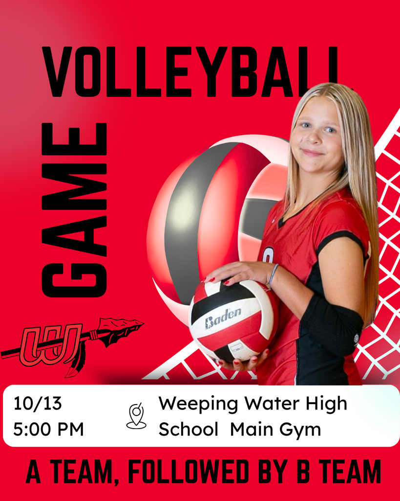 Junior high volleyball hosts Elmwood-Murdock at 5:00 p.m.