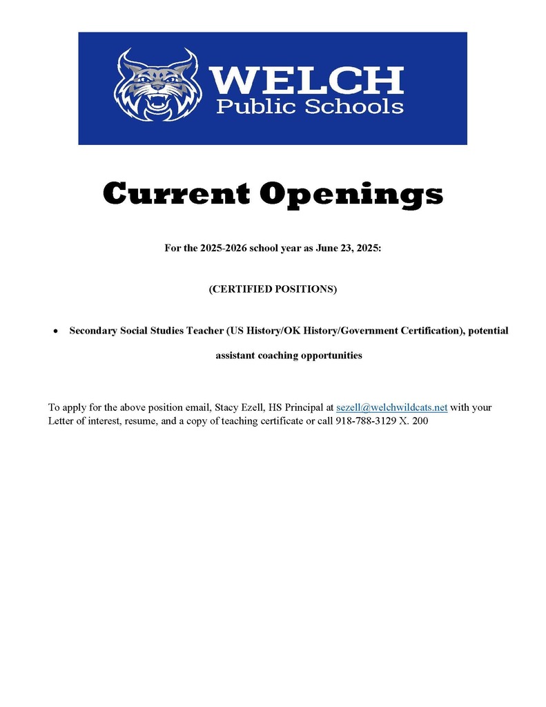 Current Openings Webpage 6-23-25 SS