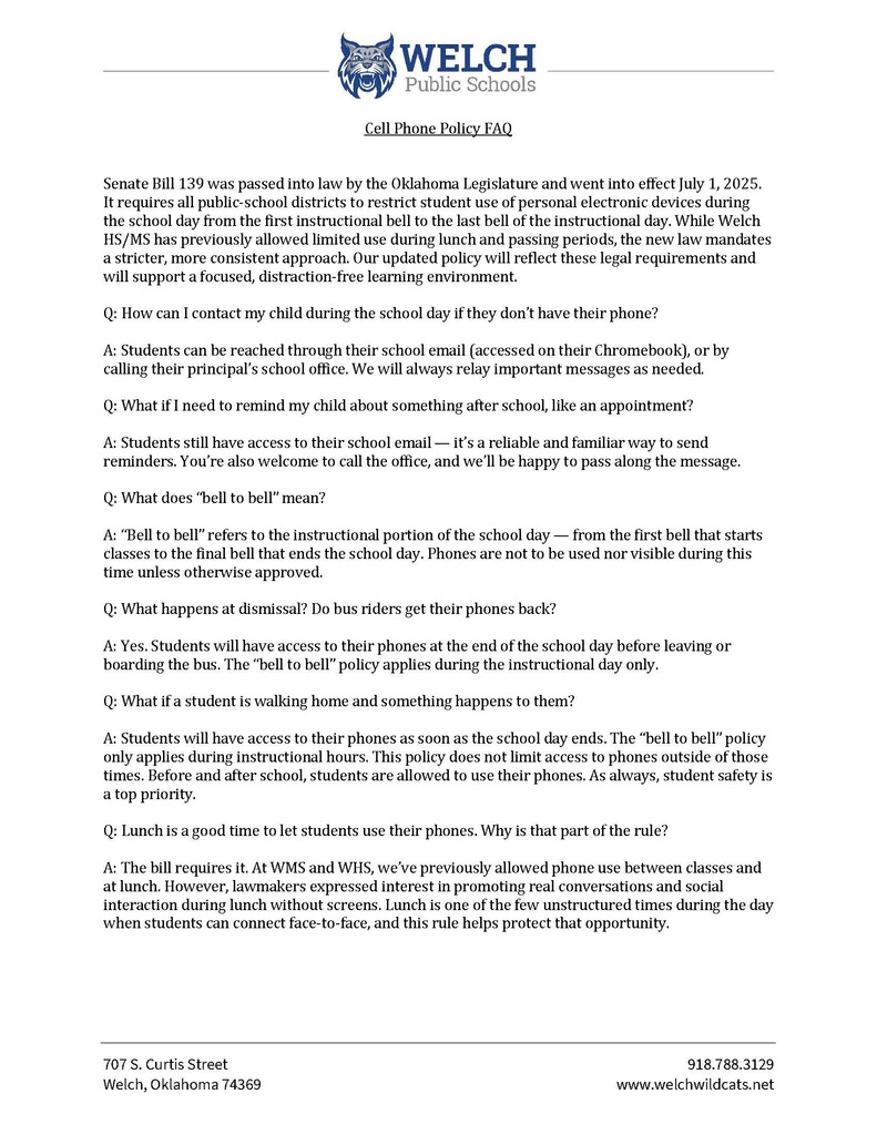 Cell Phone Policy FAQ_Page_1