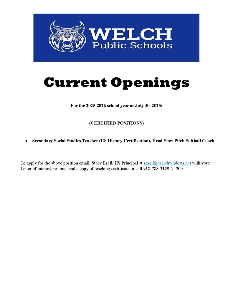 Current Openings Webpage 7-30-25 SS