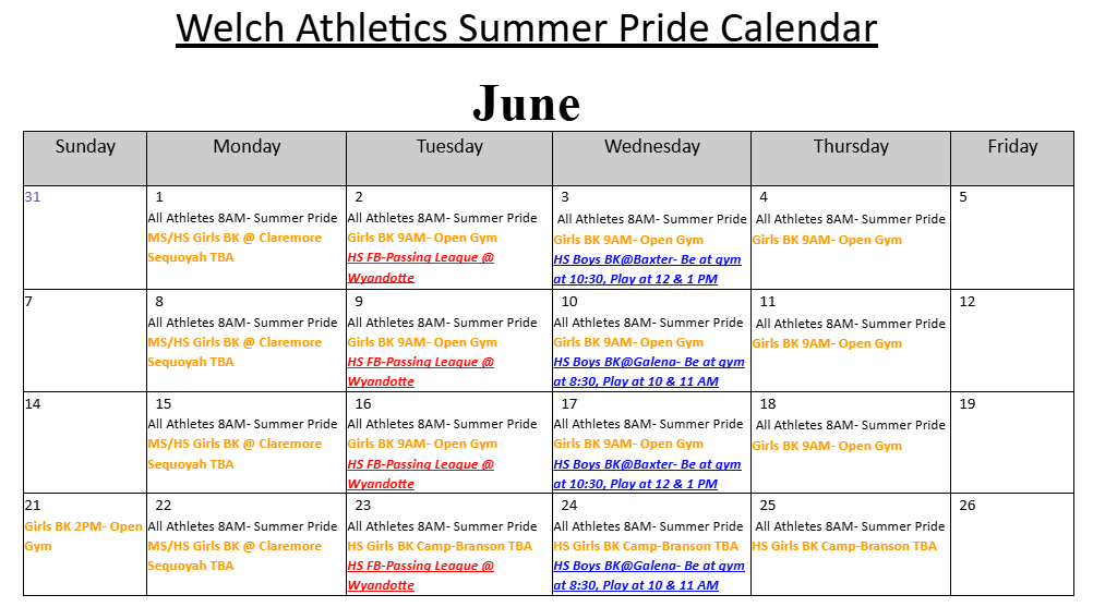 Athletics