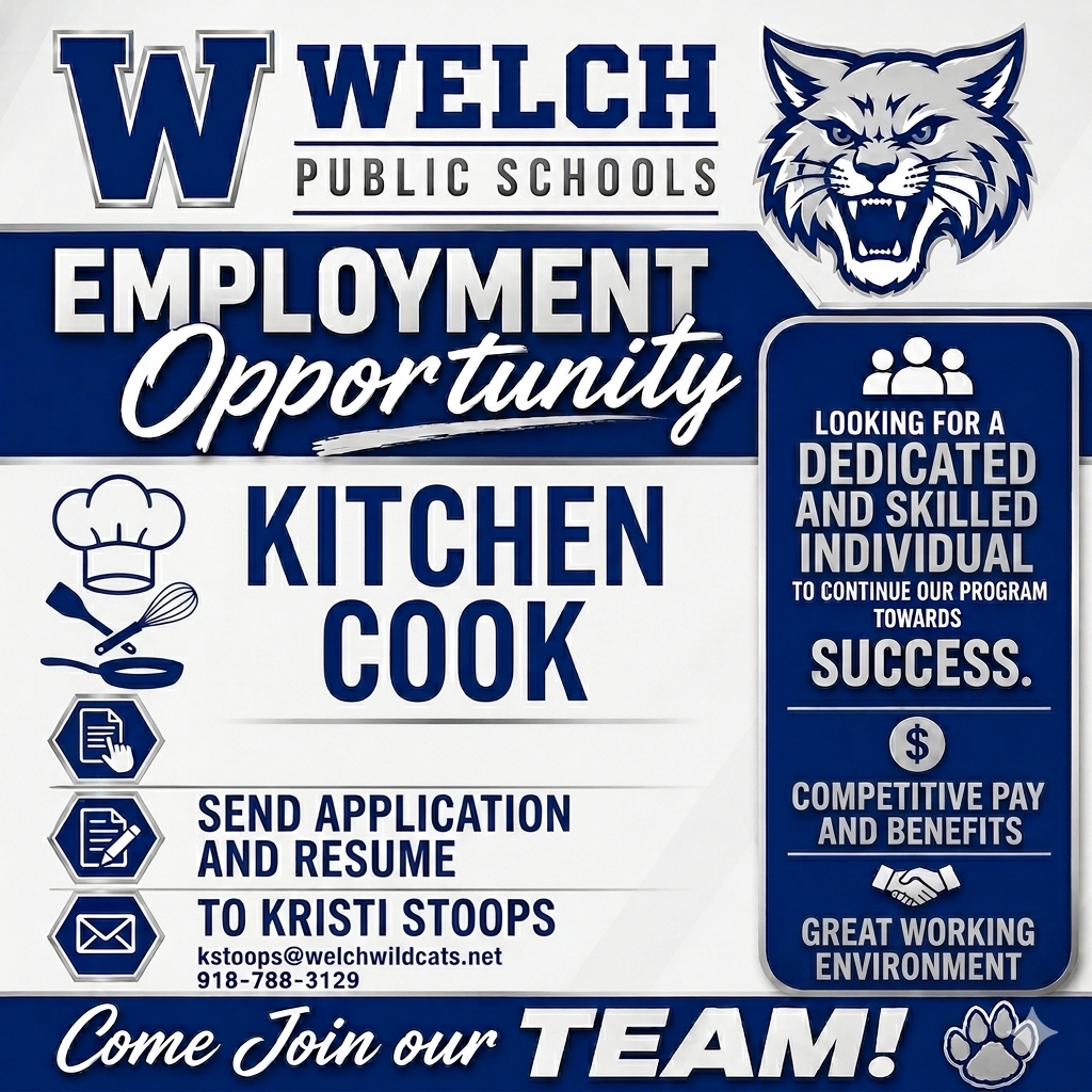 Employment opening 6-13-26