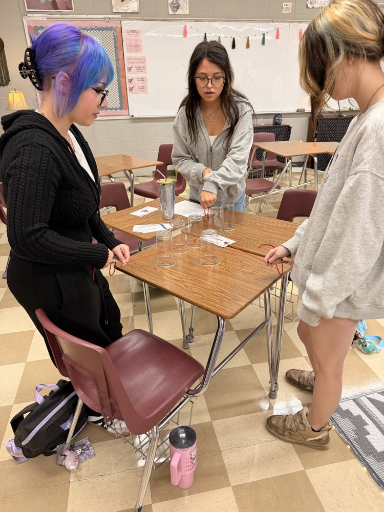 no hands allowed cup stacking