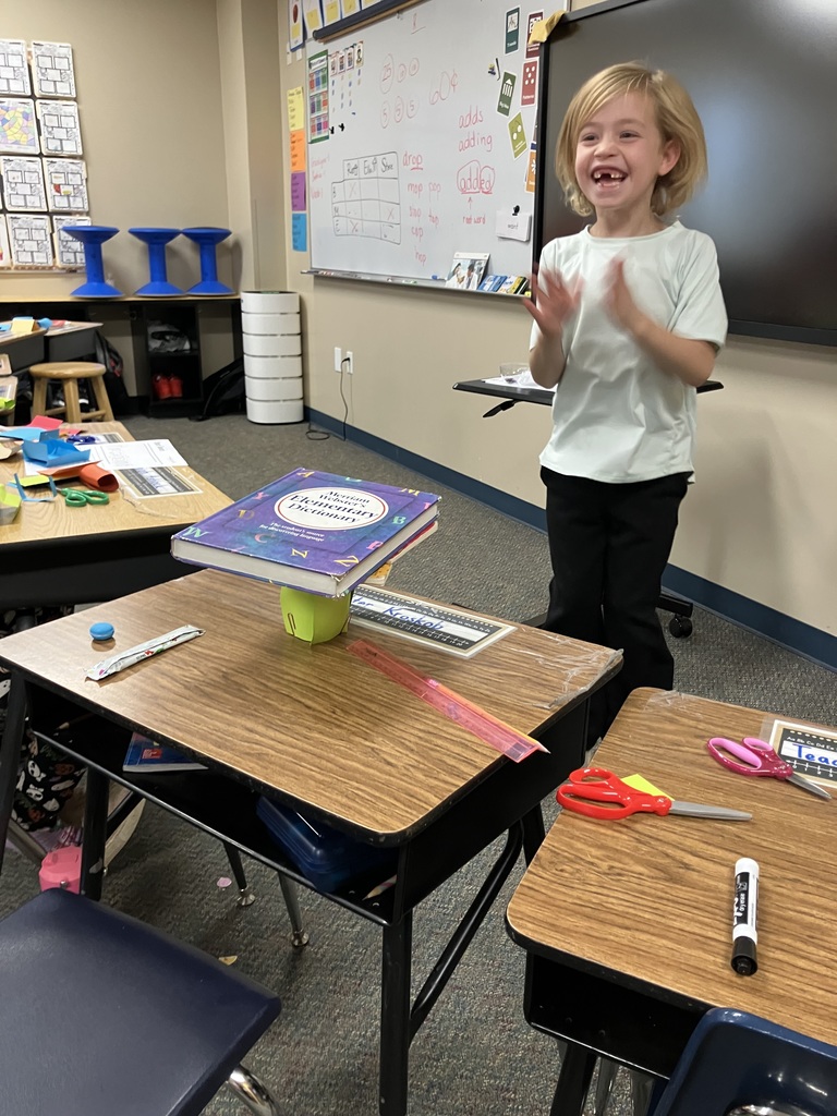 Jumping for joy