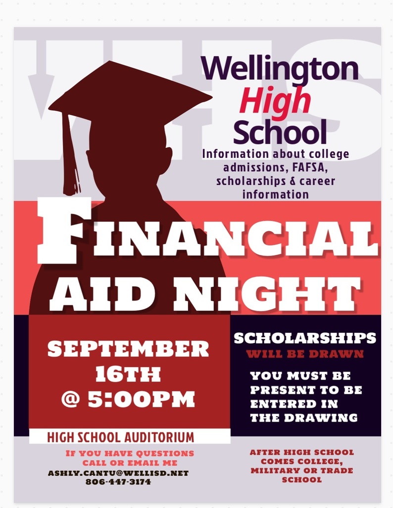 Financial Aid Night is Tuesday at 5pm! 