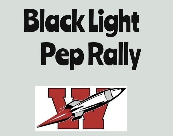 black light pep rally