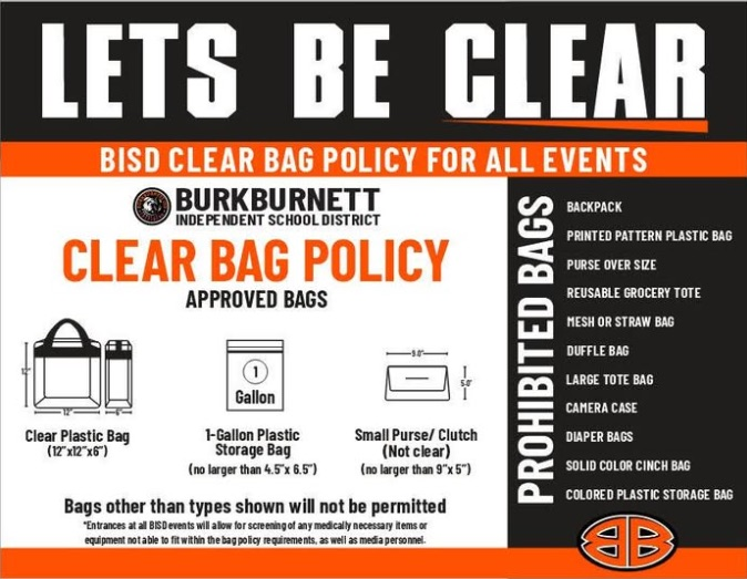 clear bag policy