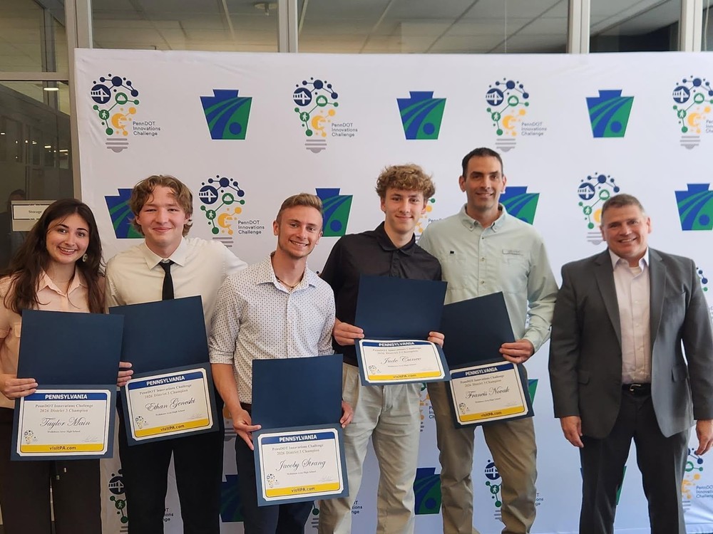 Student team presents at PennDOT Innovations State Competition